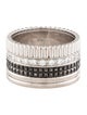 Boucheron 18K Diamond Quatre Black Edition Large Ring