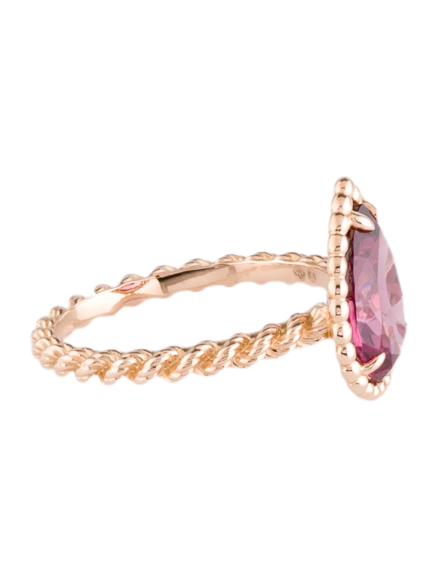 Boucheron 18K Rhodolite Garnet Serpent Bohème Ring