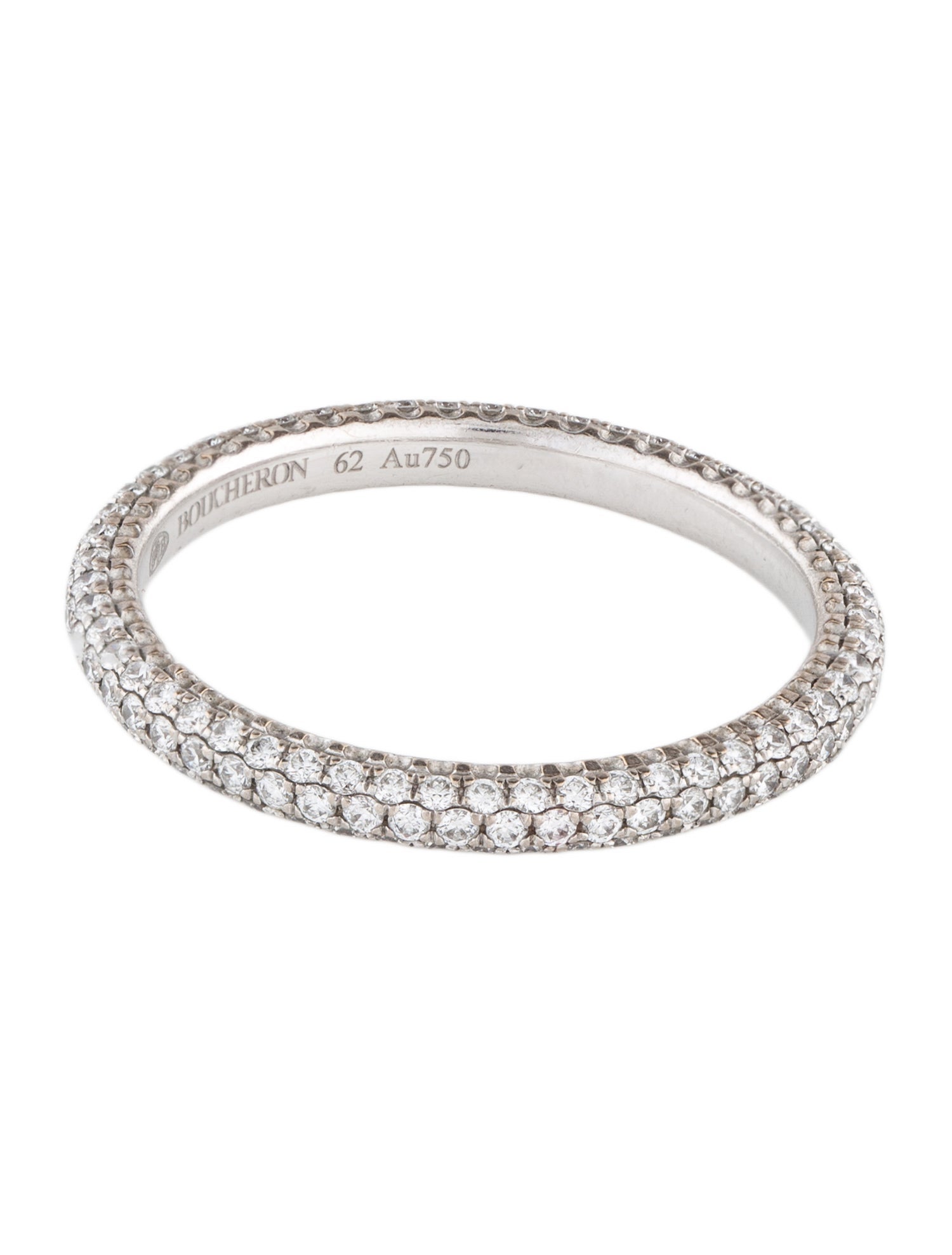 Boucheron 18K 1.54ctw Diamond Eternity Band