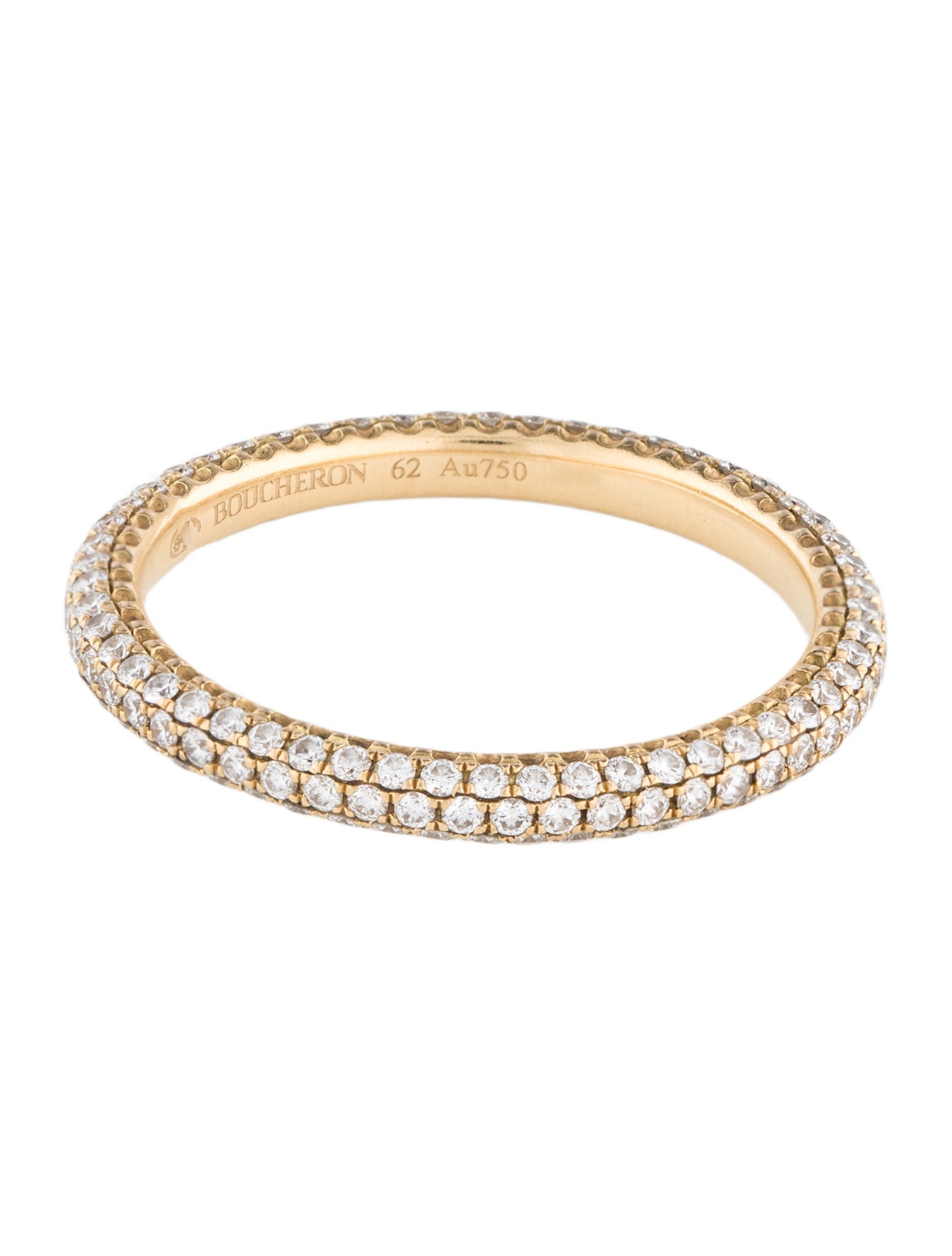 Boucheron 18K 1.54ctw Diamond Eternity Band
