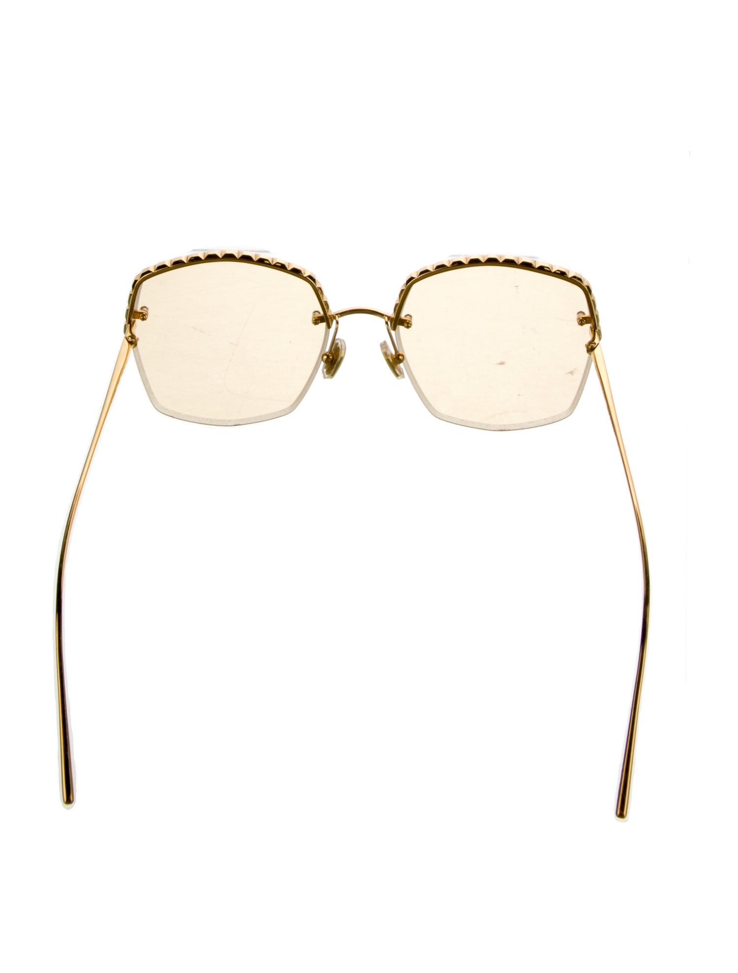 Boucheron Oversize Mirrored Sunglasses