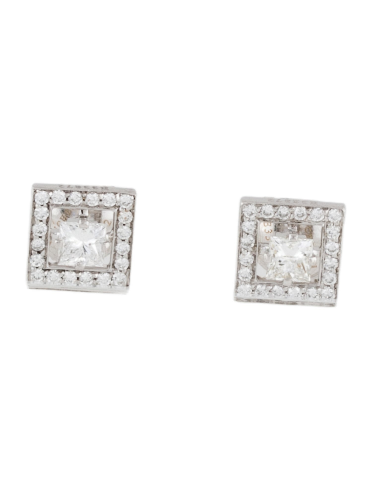 Boucheron 18K Diamond Ava Stud Earrings