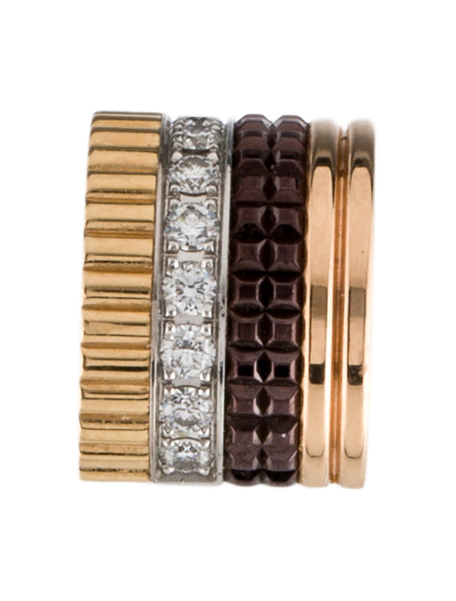 Boucheron 18K Diamond Quatre Classique Single Ear Cuff