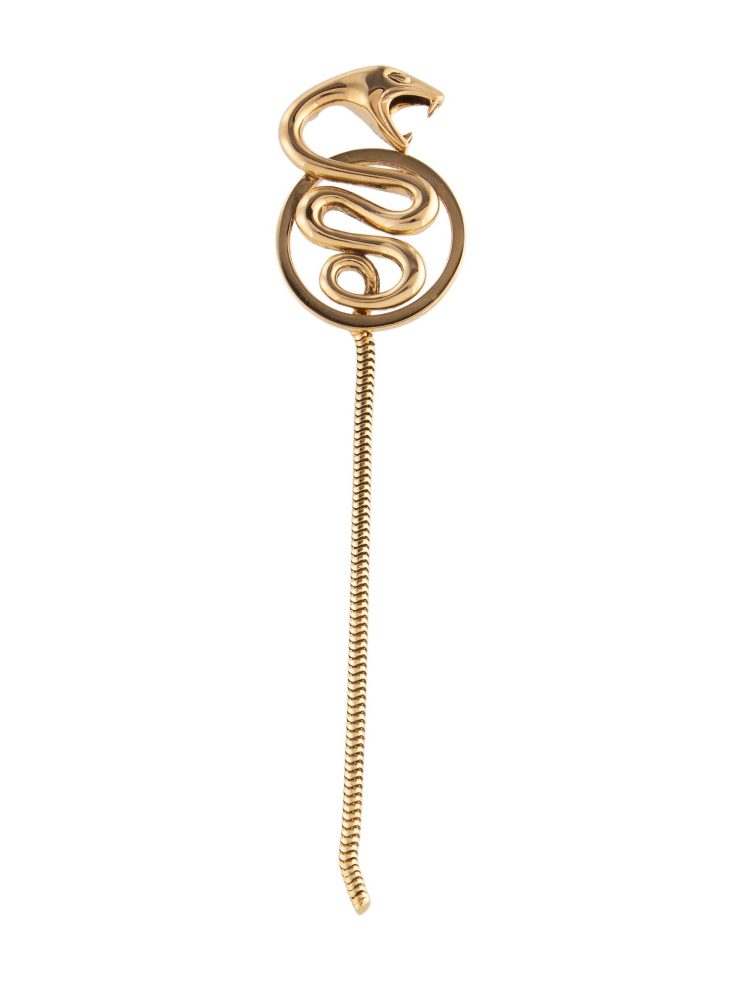 Boucheron 18K Snake Pendant