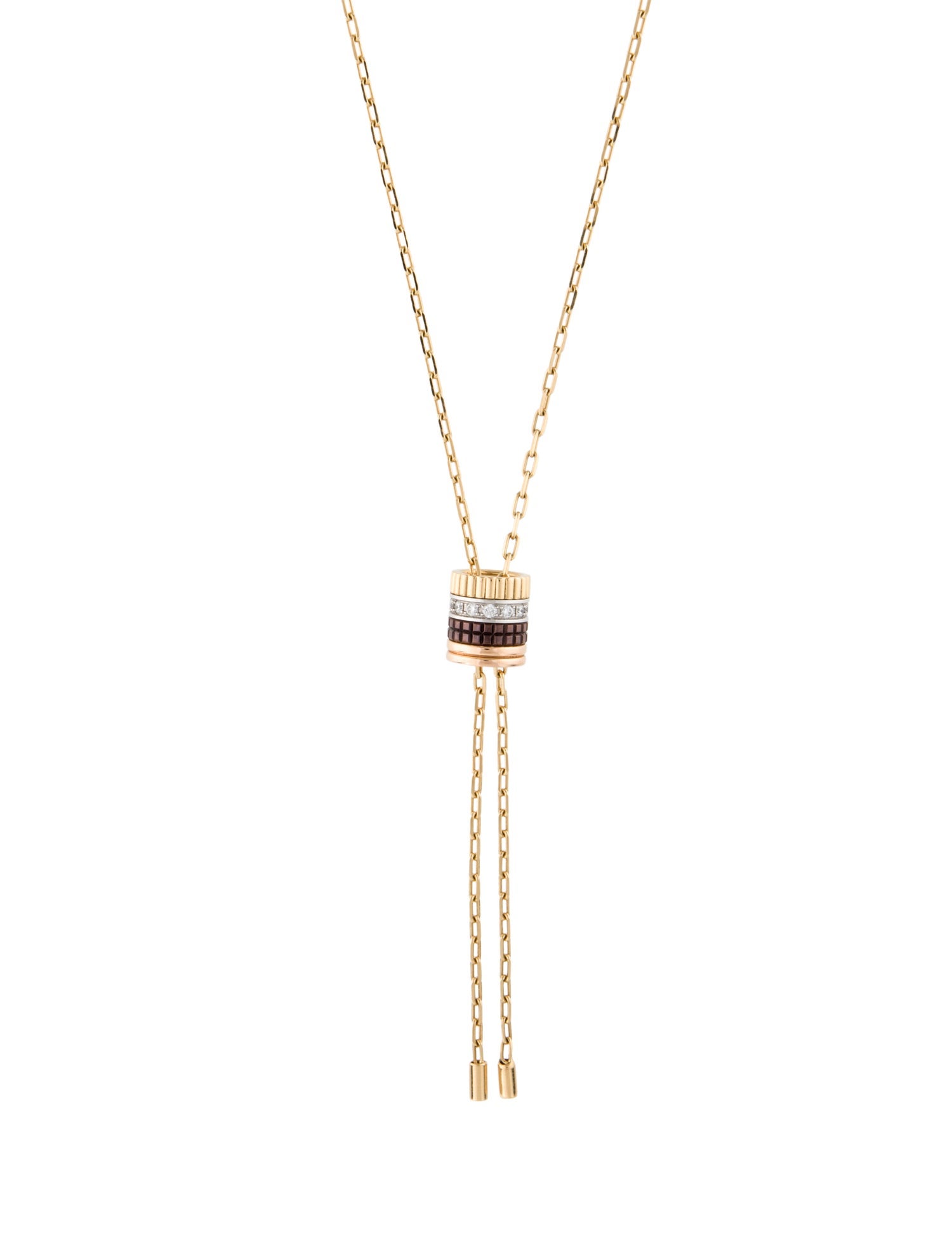 Boucheron 18K Quatre Classique Large Tie Necklace