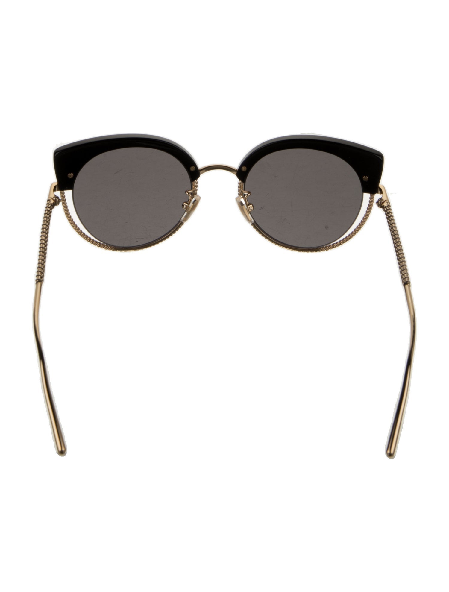 Boucheron Round Mirrored Sunglasses