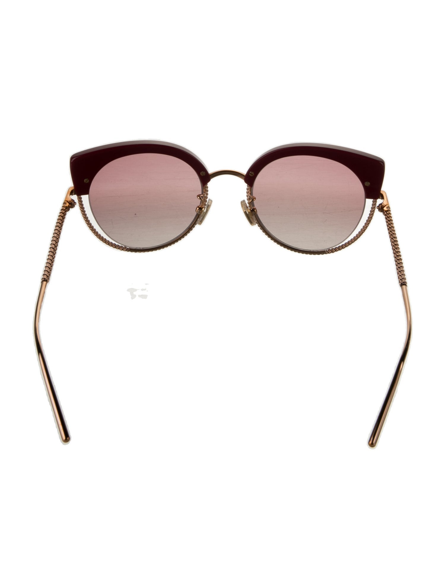 Boucheron Round Tinted Sunglasses