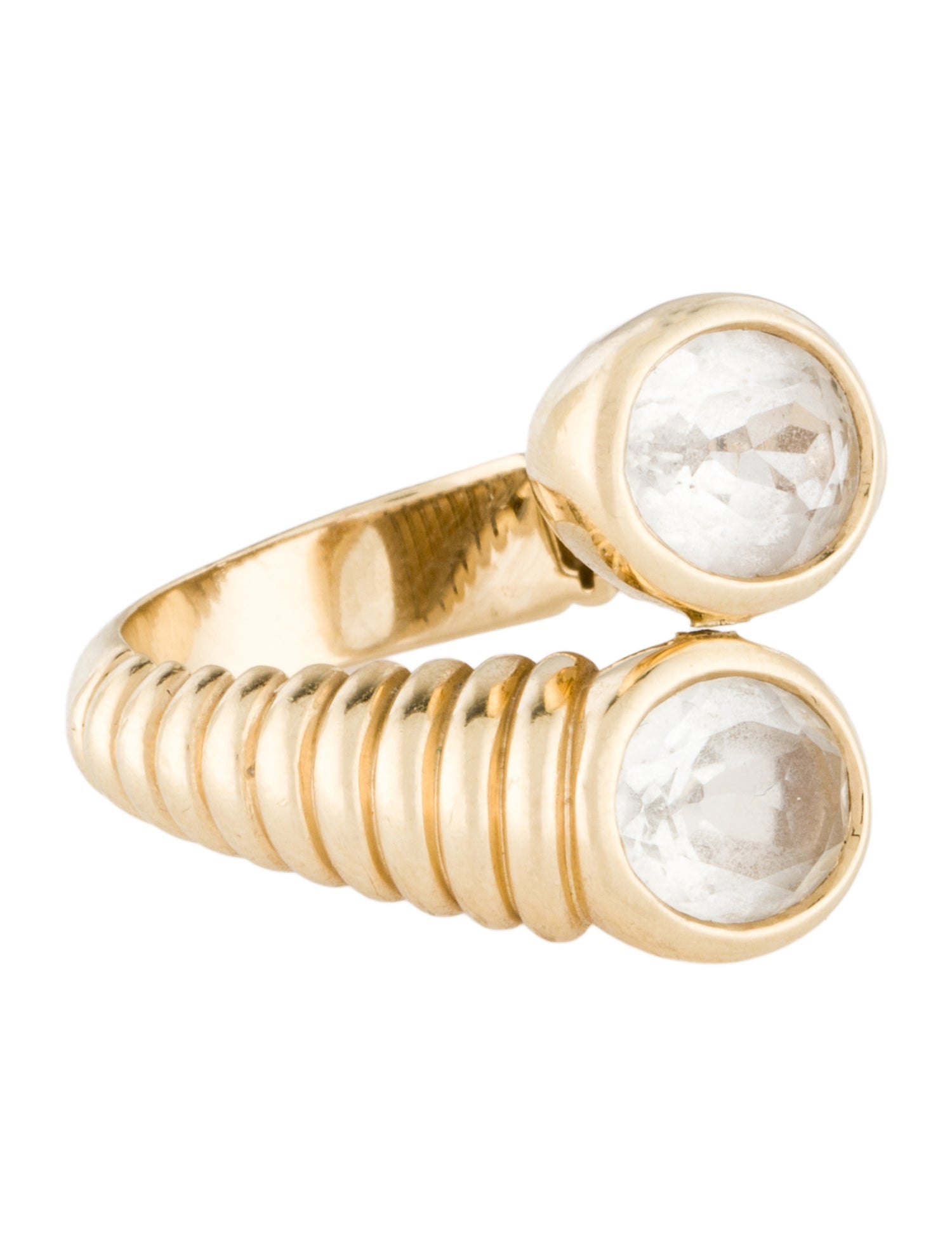 Bondeye Jewelry 14K Topaz Twisted Sister Ring