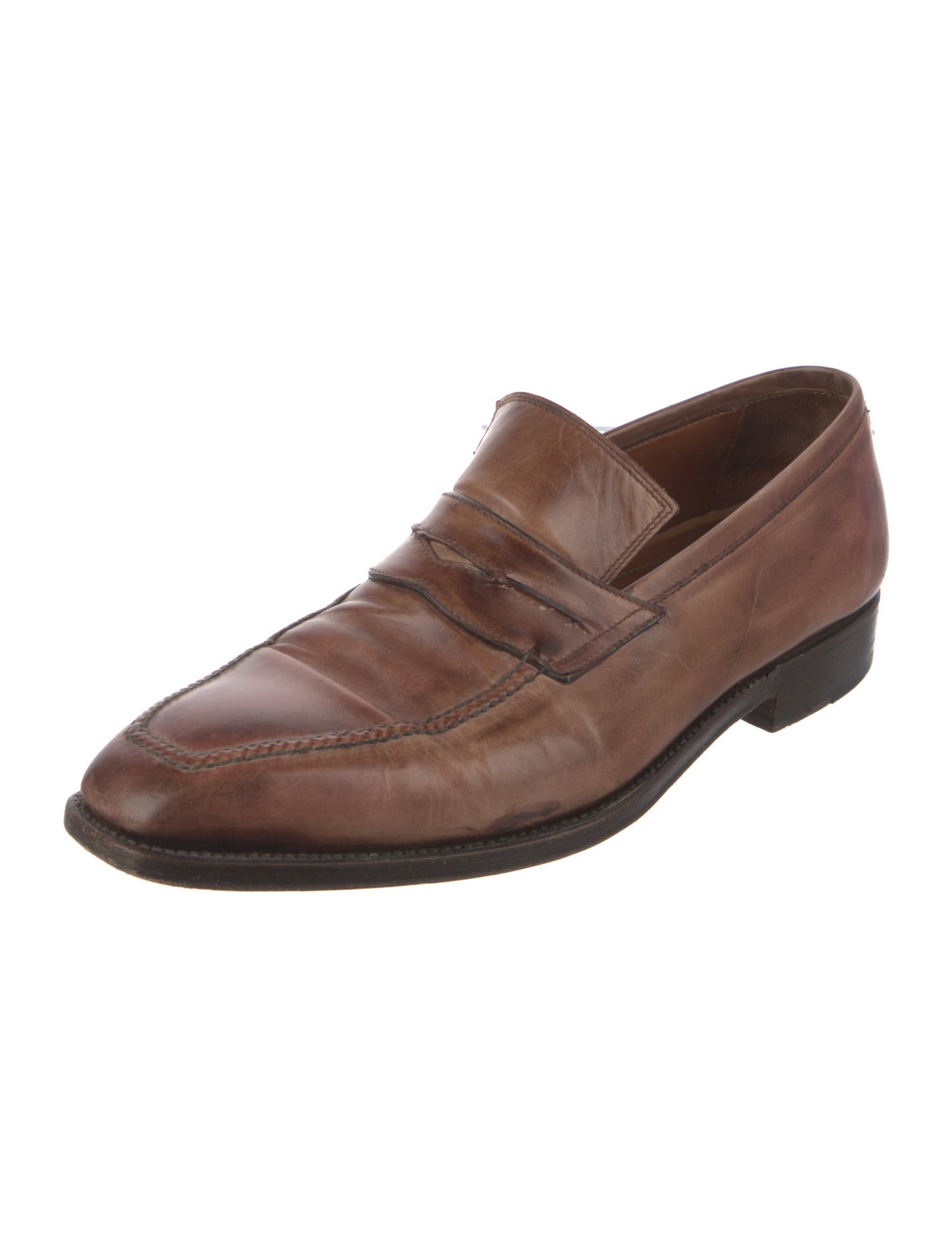 Bontoni Leather Loafers