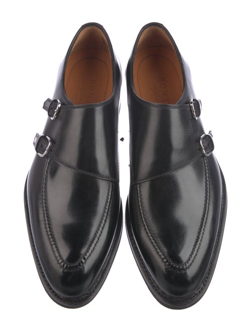 Bontoni Leather Monk Straps