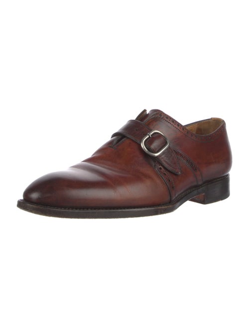 Bontoni Leather Monk Straps