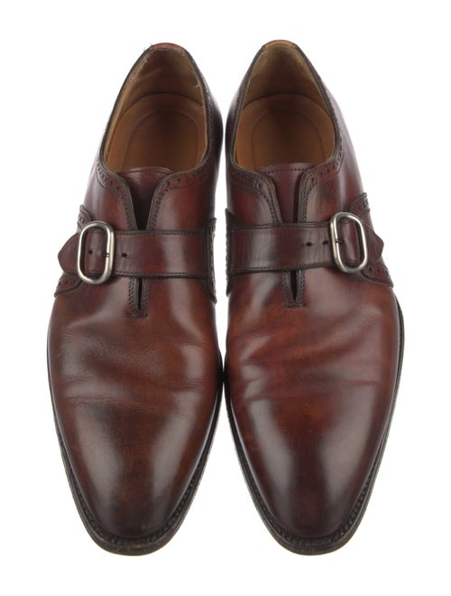 Bontoni Leather Monk Straps