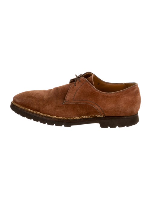 Bontoni Suede Derby Shoes