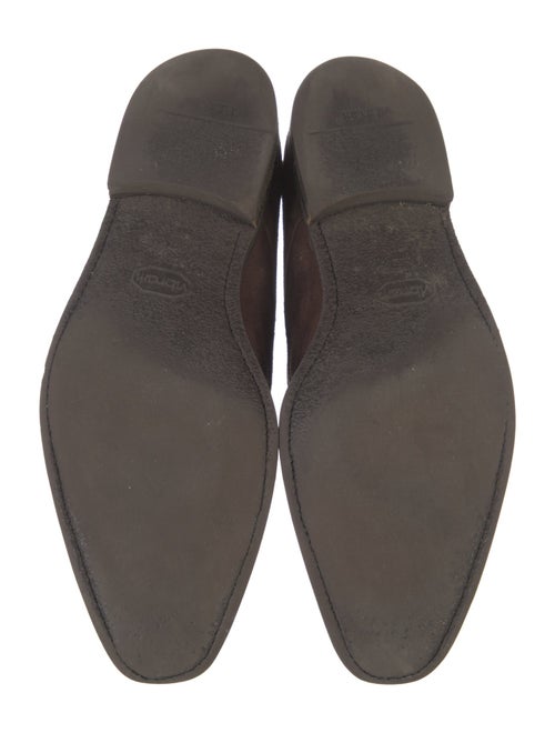 Bontoni Suede Lasercut Accents Monk Straps