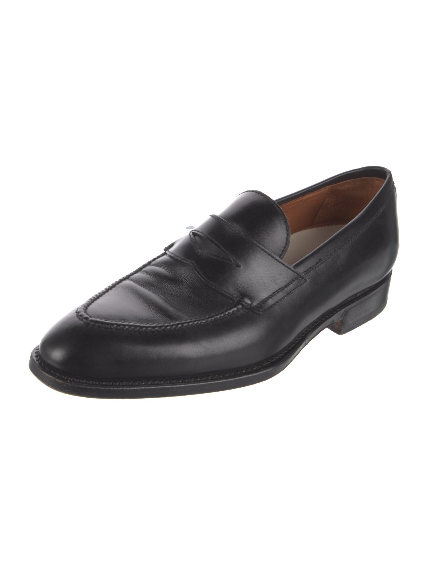 Bontoni Leather Dress Loafers