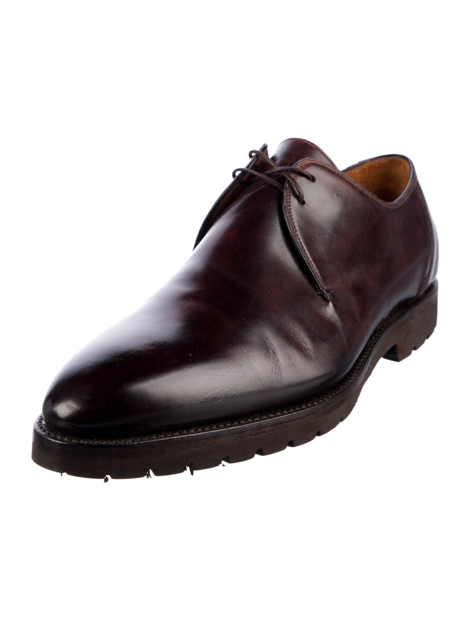 Bontoni Leather Derby Shoes