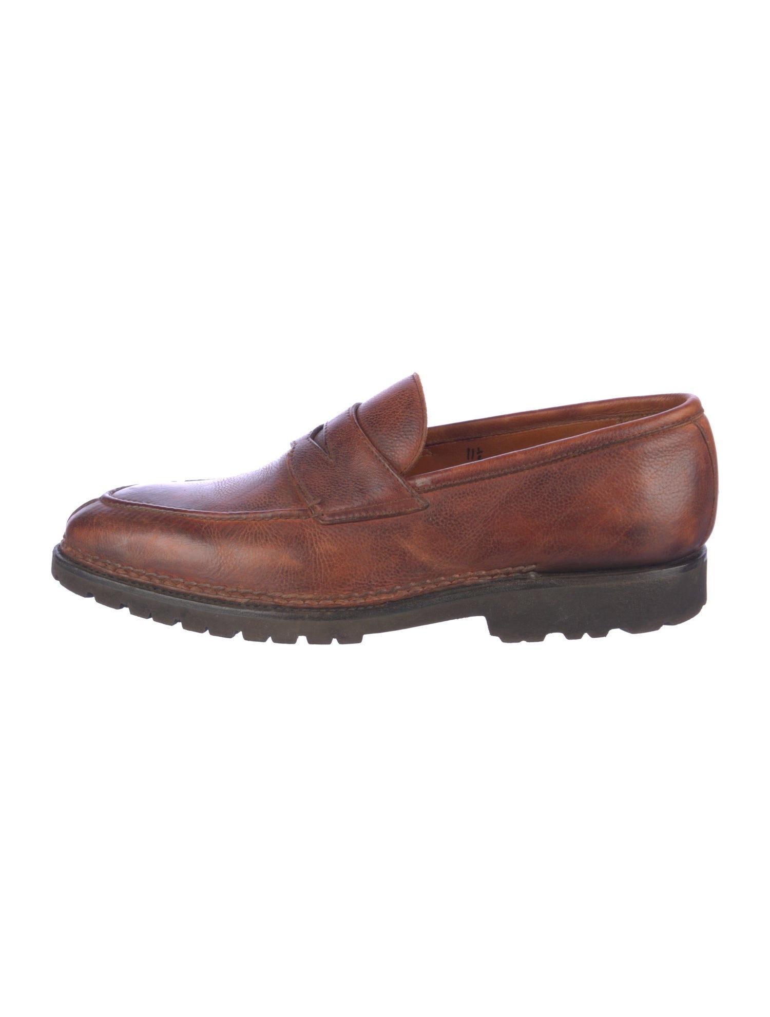 Bontoni Leather Dress Loafers