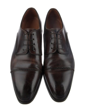 Bontoni Leather Derby Shoes