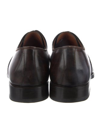 Bontoni Leather Derby Shoes