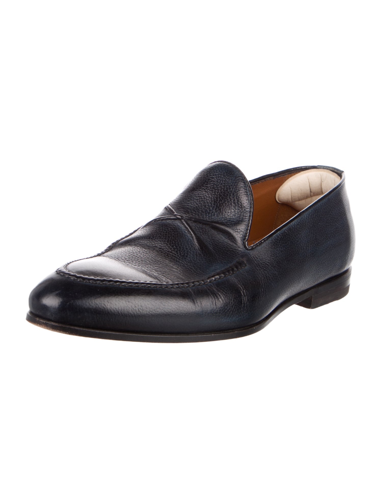 Bontoni Leather Dress Loafers