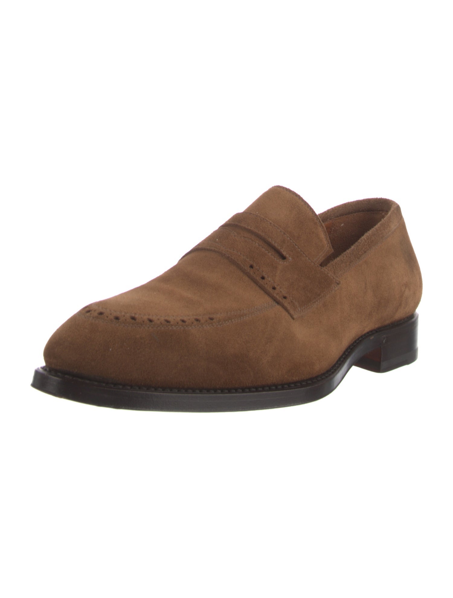 Bontoni Suede Dress Loafers