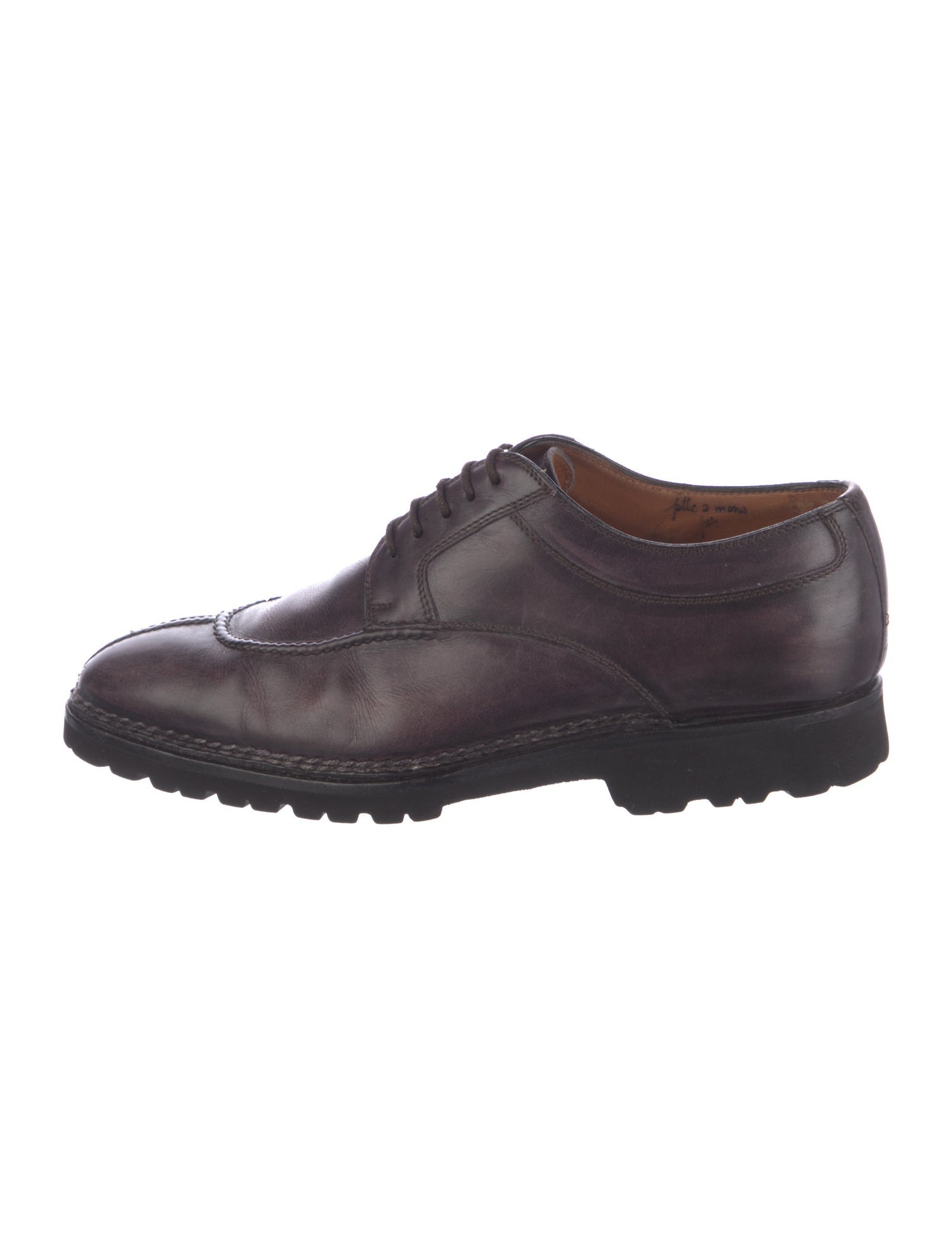 Bontoni Leather Derby Shoes