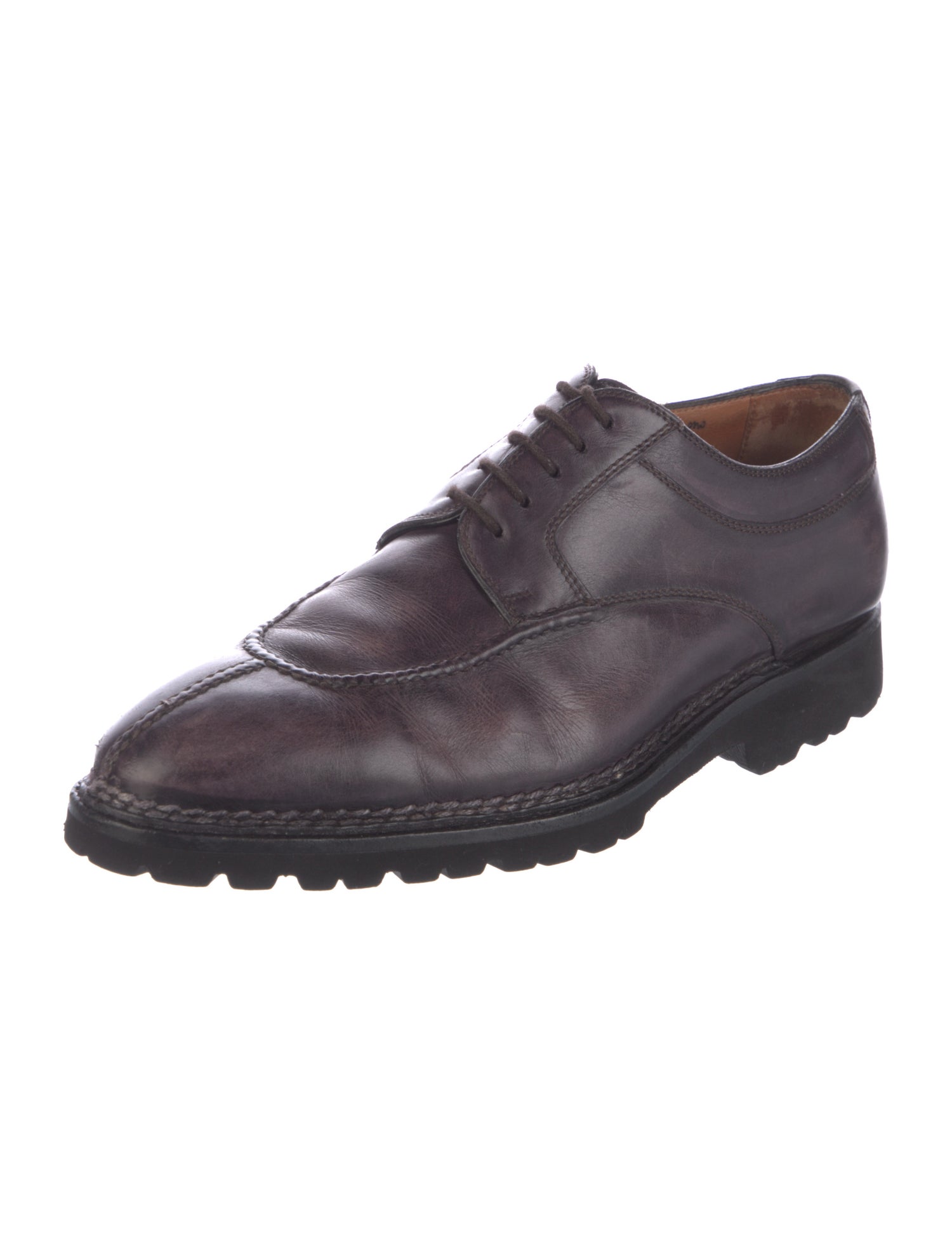 Bontoni Leather Derby Shoes