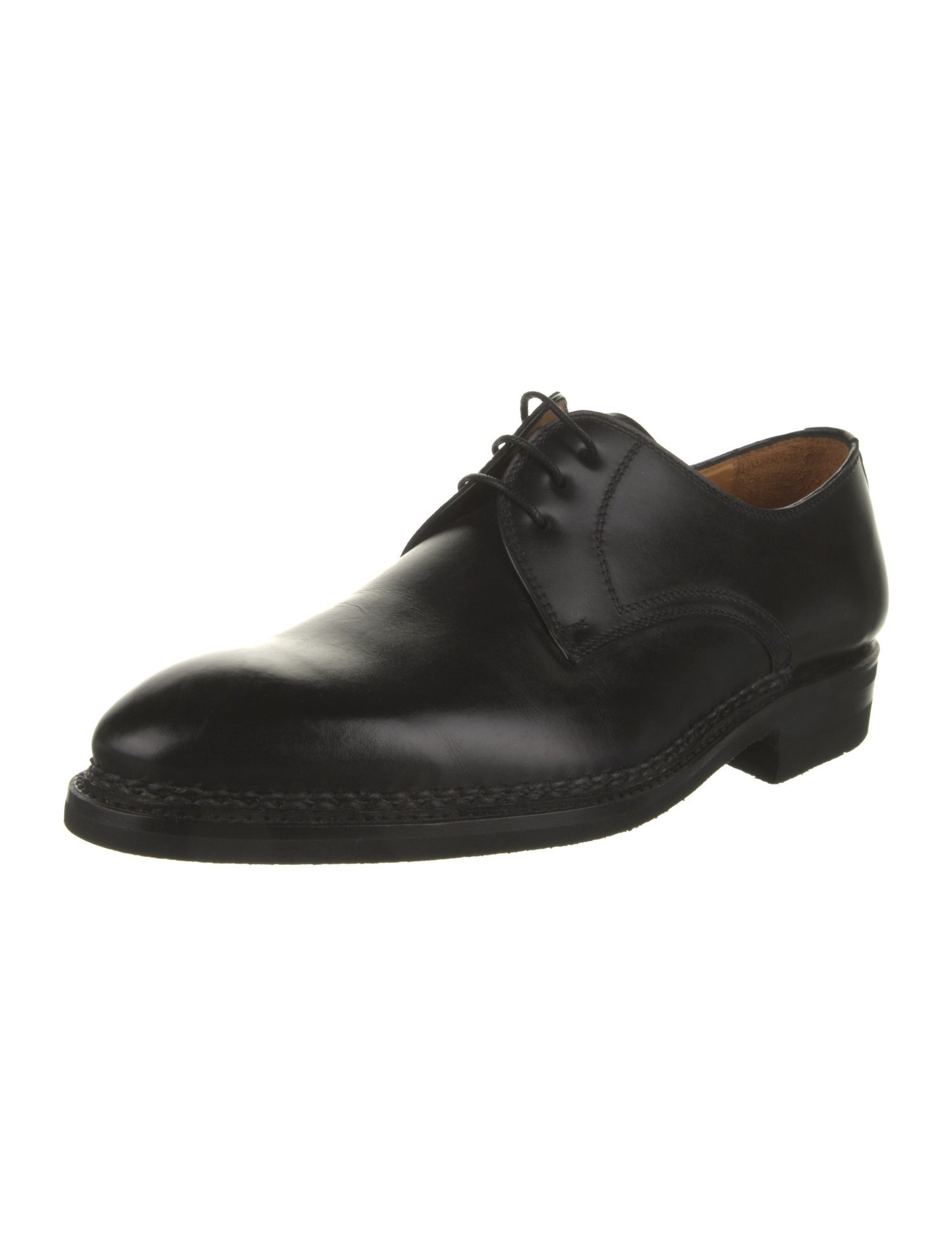 Bontoni Leather Derby Shoes