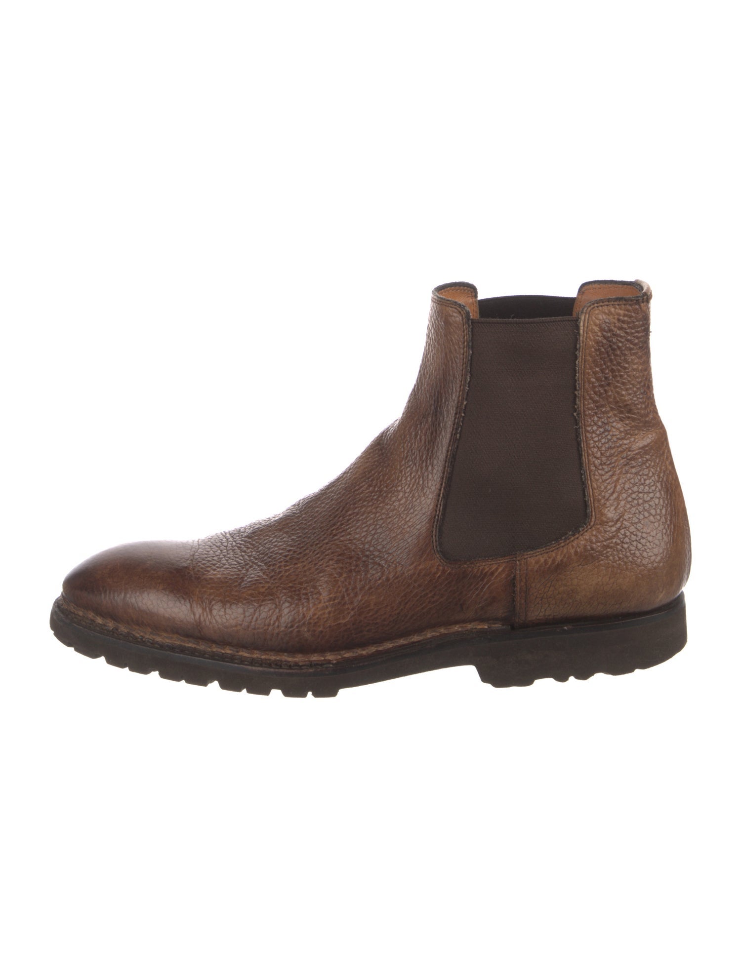 Bontoni Leather Chelsea Boots