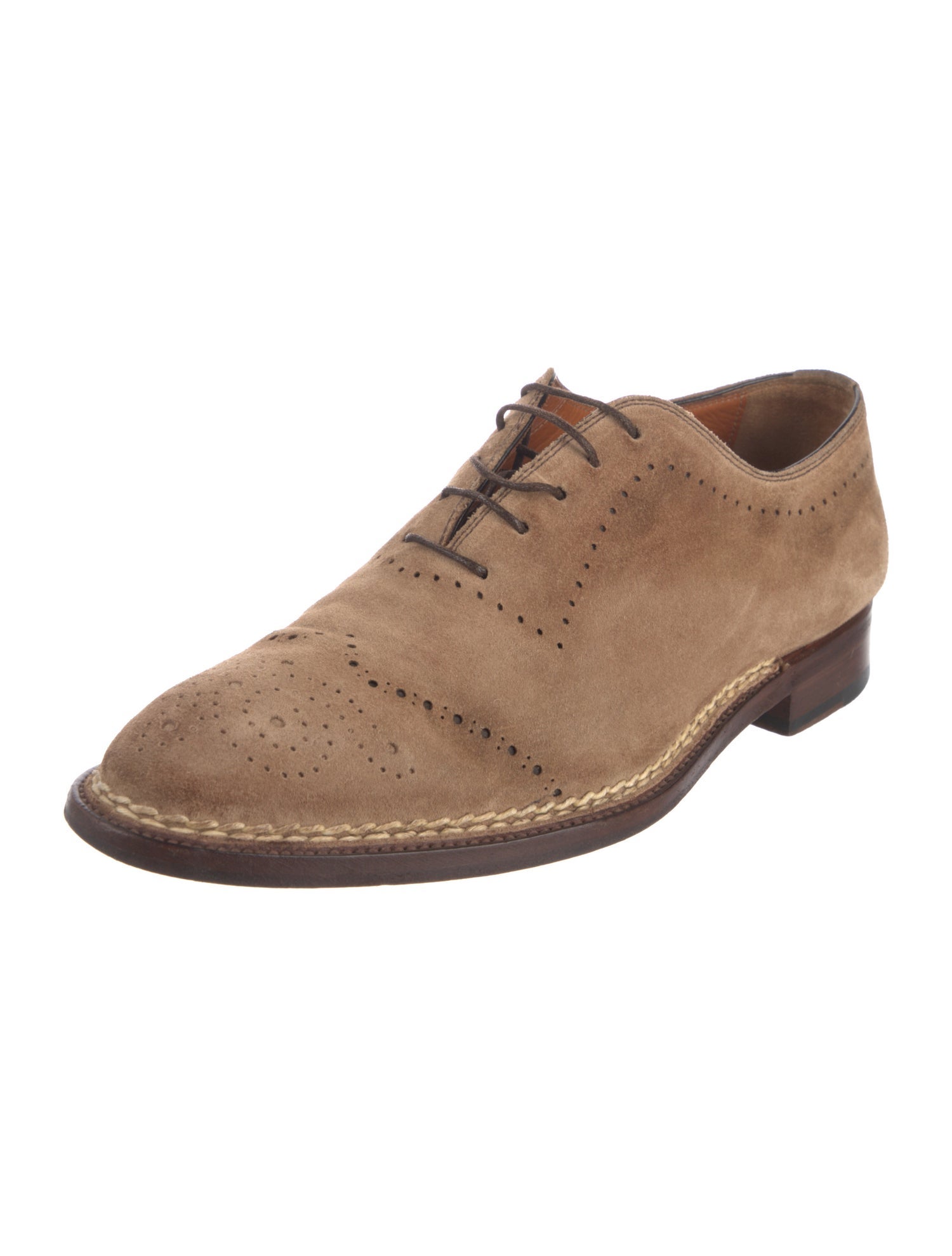 Bontoni Suede Brogues
