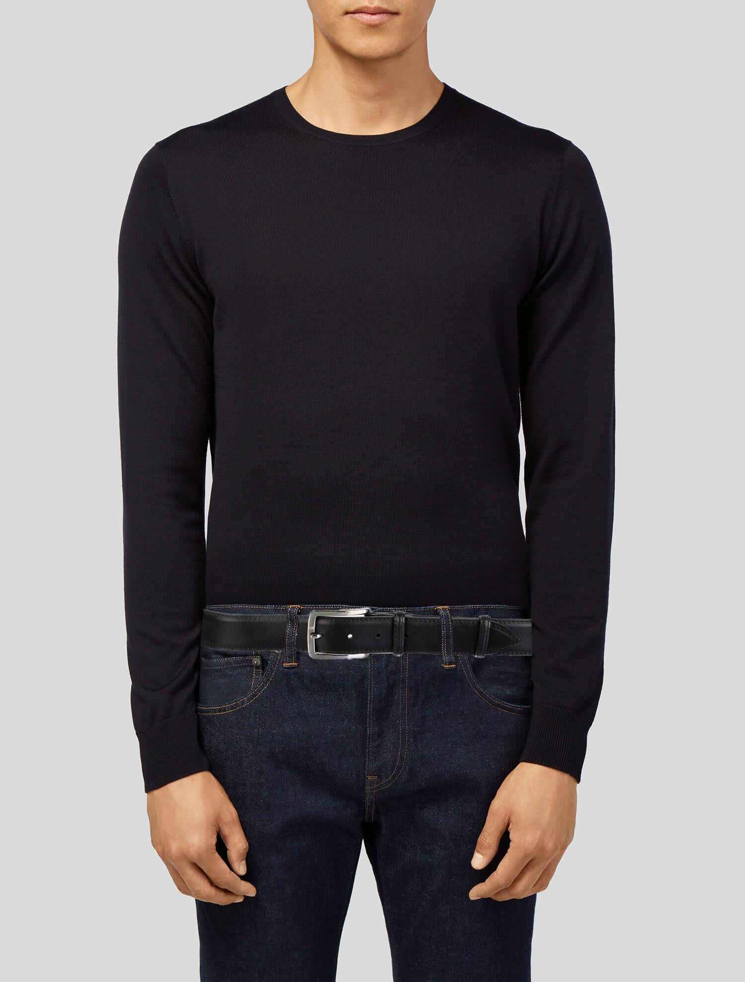 Bontoni Leather Waist Belt