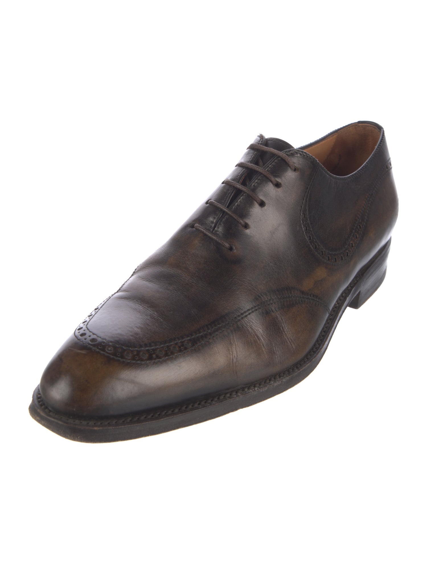 Bontoni Leather Lasercut Accents Brogues