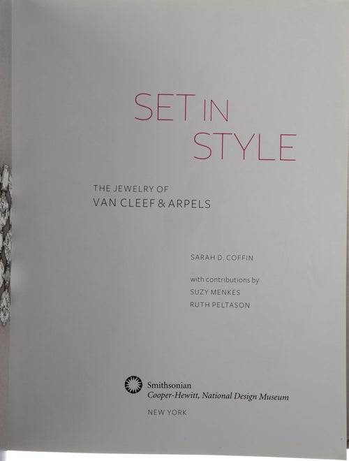 Book Set in Style: The Jewelry of Van Cleef & Arpels
