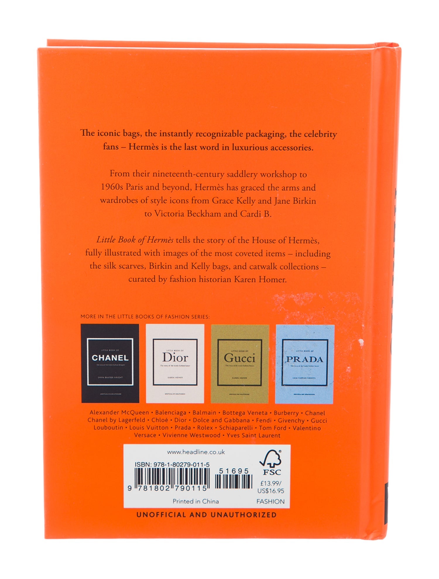 Book Little Book of Hermès: The Story of the Iconic Fashion House