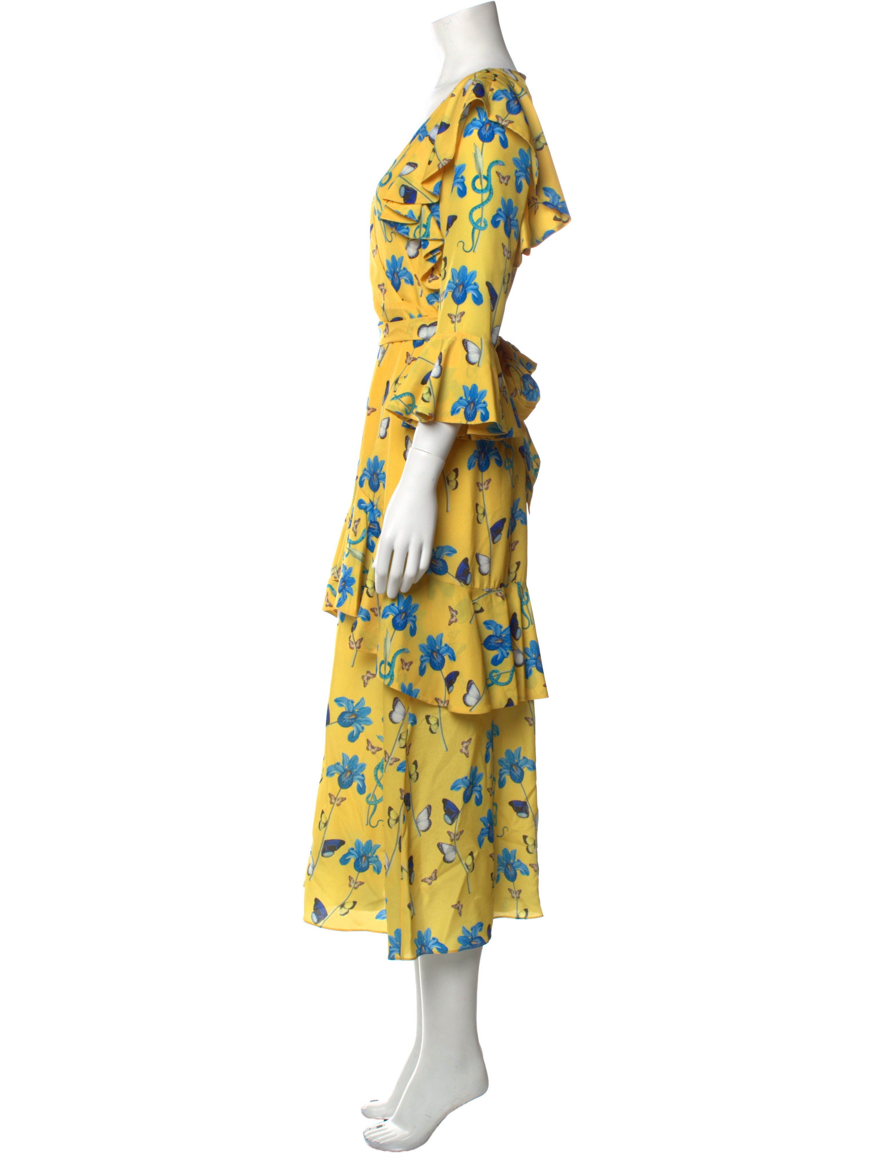 Borgo De Nor Floral Print Long Dress
