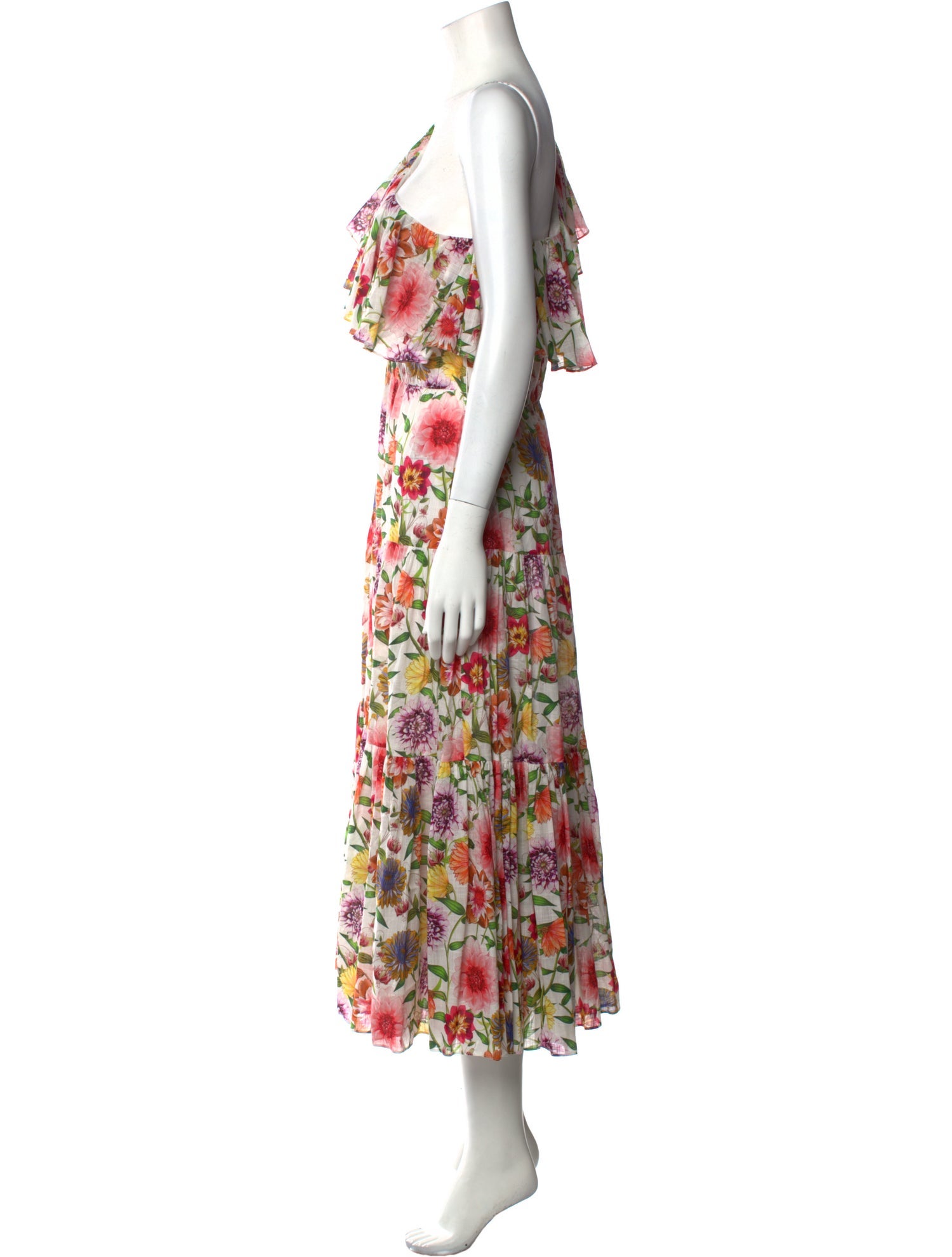 Zimmermann Floral Print Long Dress - Neutrals Dresses, Clothing ...