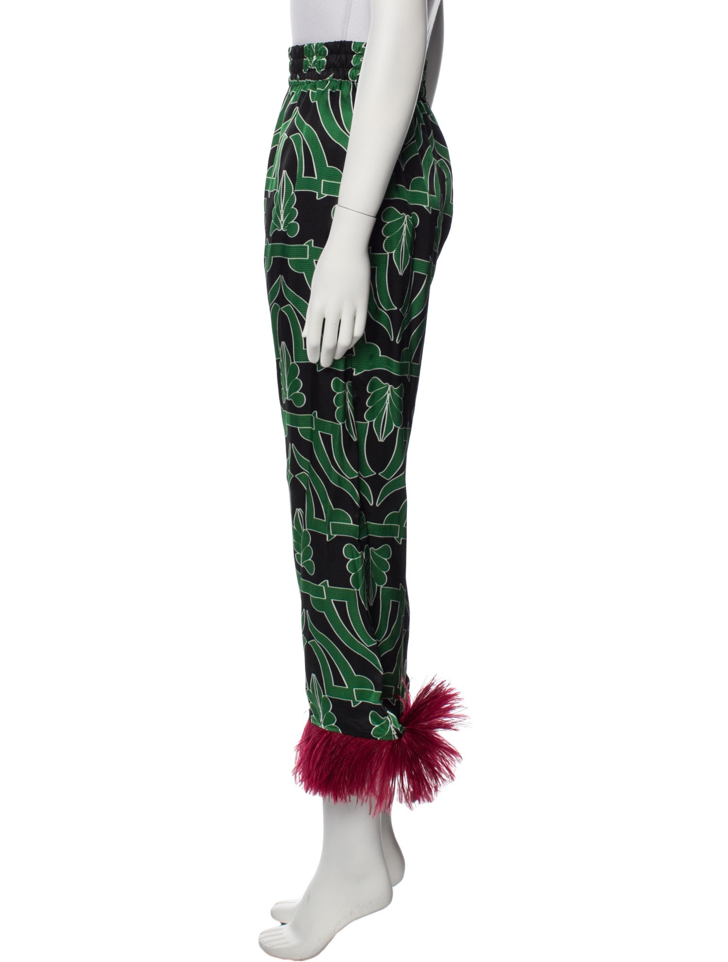 Borgo De Nor Printed Wide Leg Pants