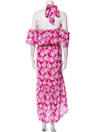 Borgo De Nor Floral Print Long Dress