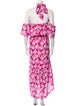 Borgo De Nor Floral Print Long Dress