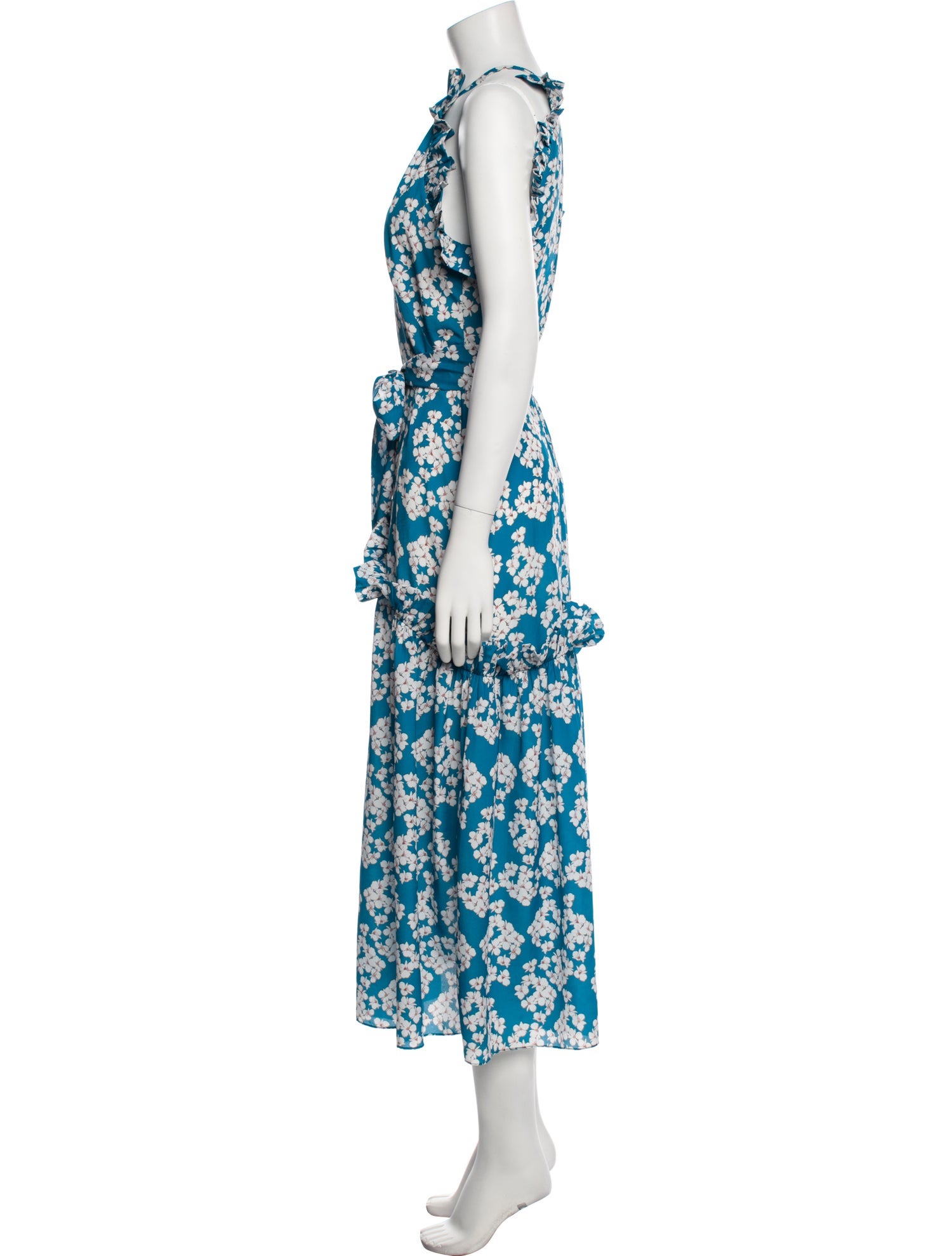Borgo De Nor Floral Print Long Dress