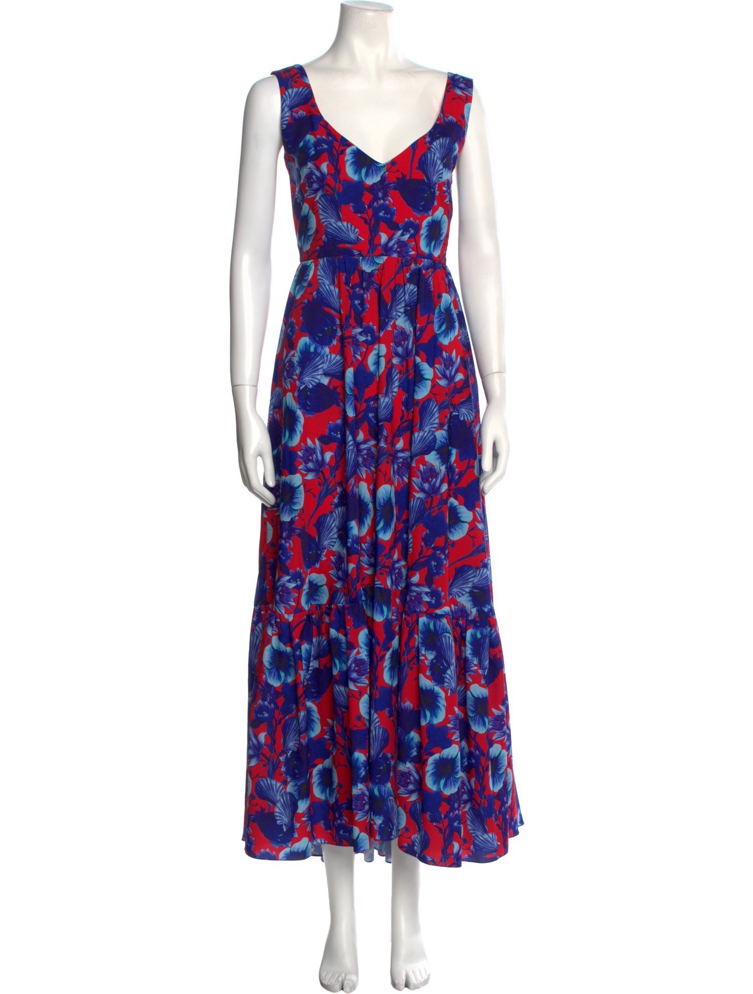 Borgo De Nor Floral Print Long Dress
