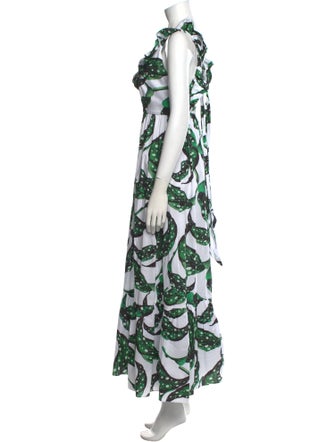 Borgo De Nor Printed Long Dress