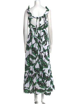 Borgo De Nor Printed Long Dress