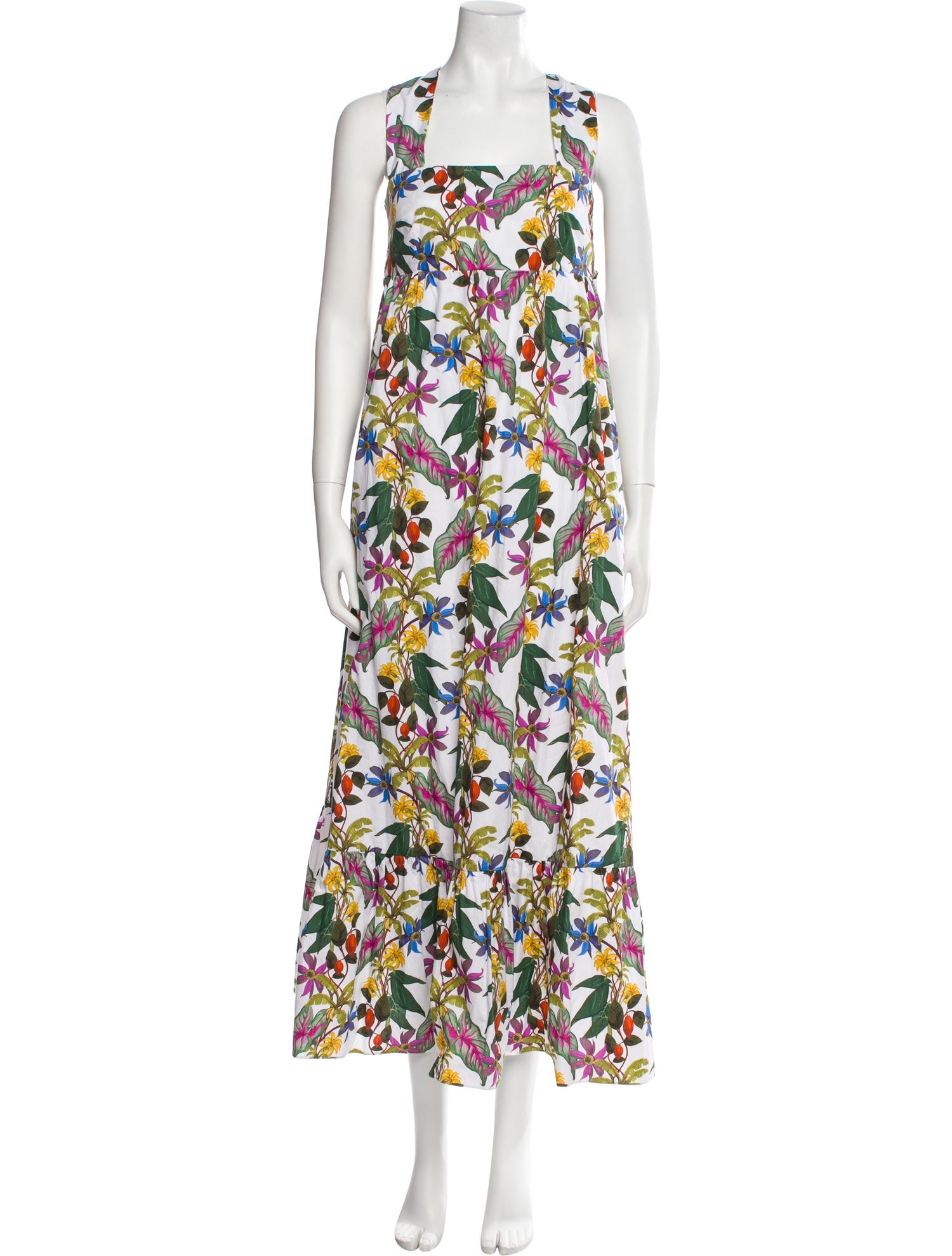 Borgo De Nor Floral Print Long Dress