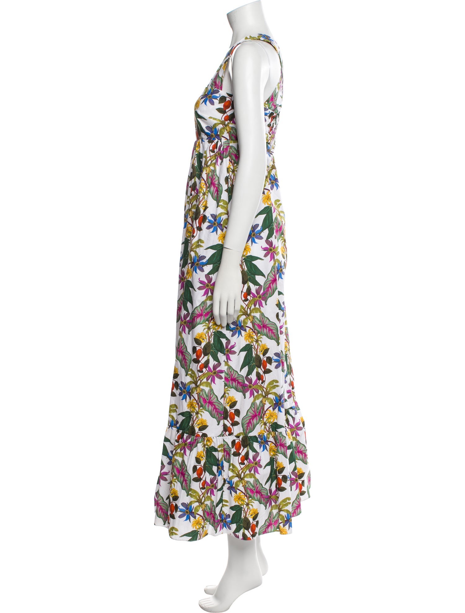 Borgo De Nor Floral Print Long Dress