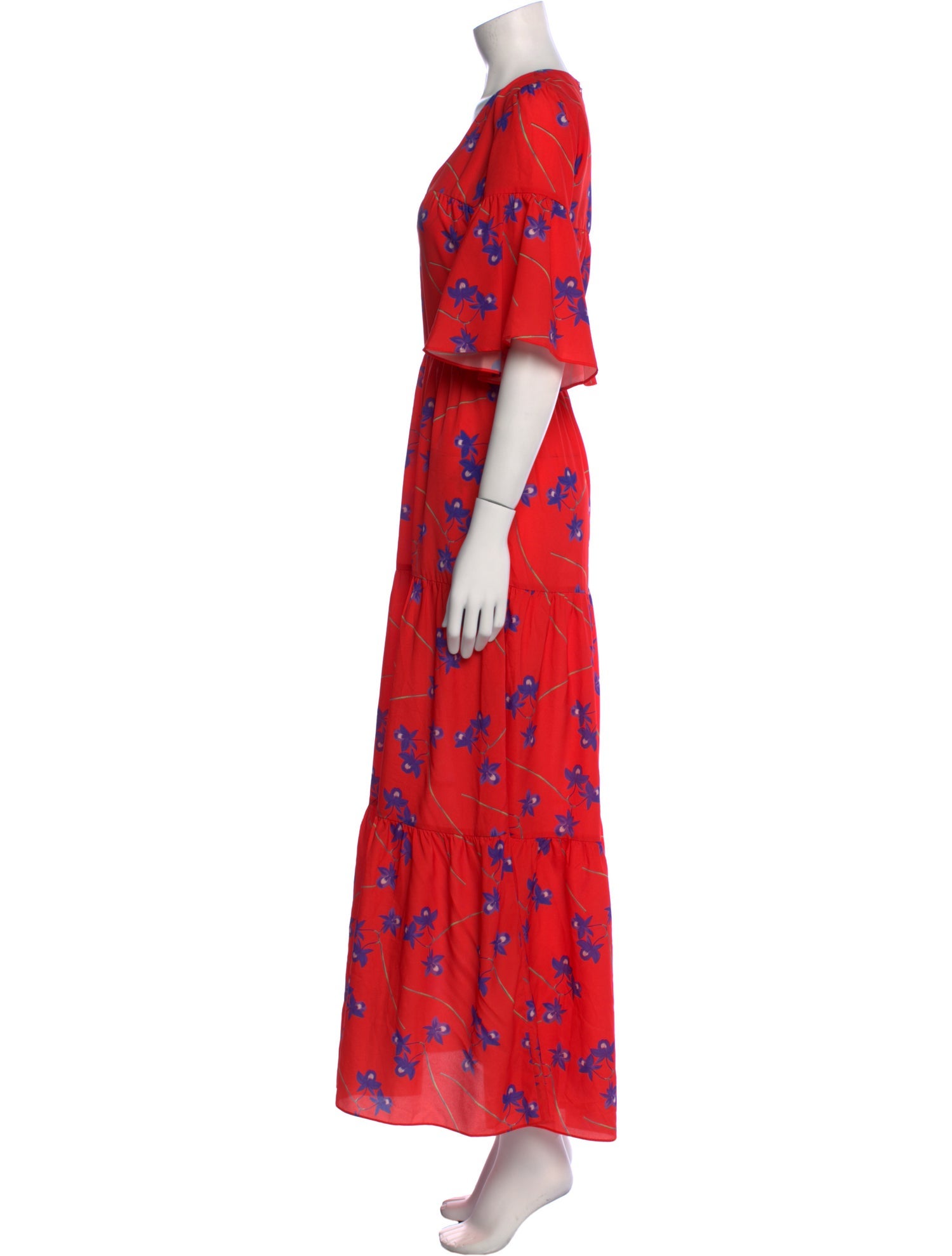 Borgo De Nor Floral Print Long Dress