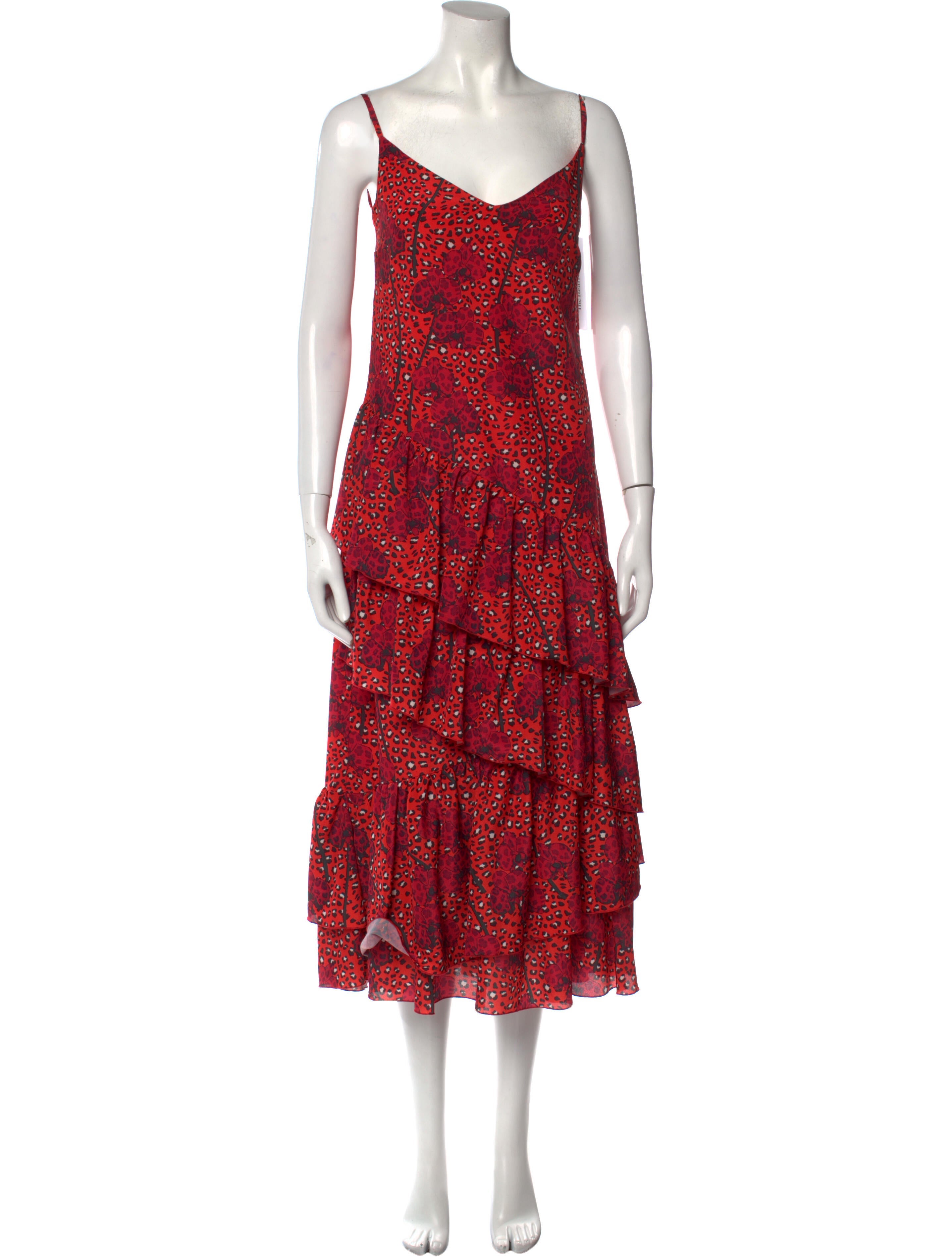 Borgo De Nor Floral Print Long Dress