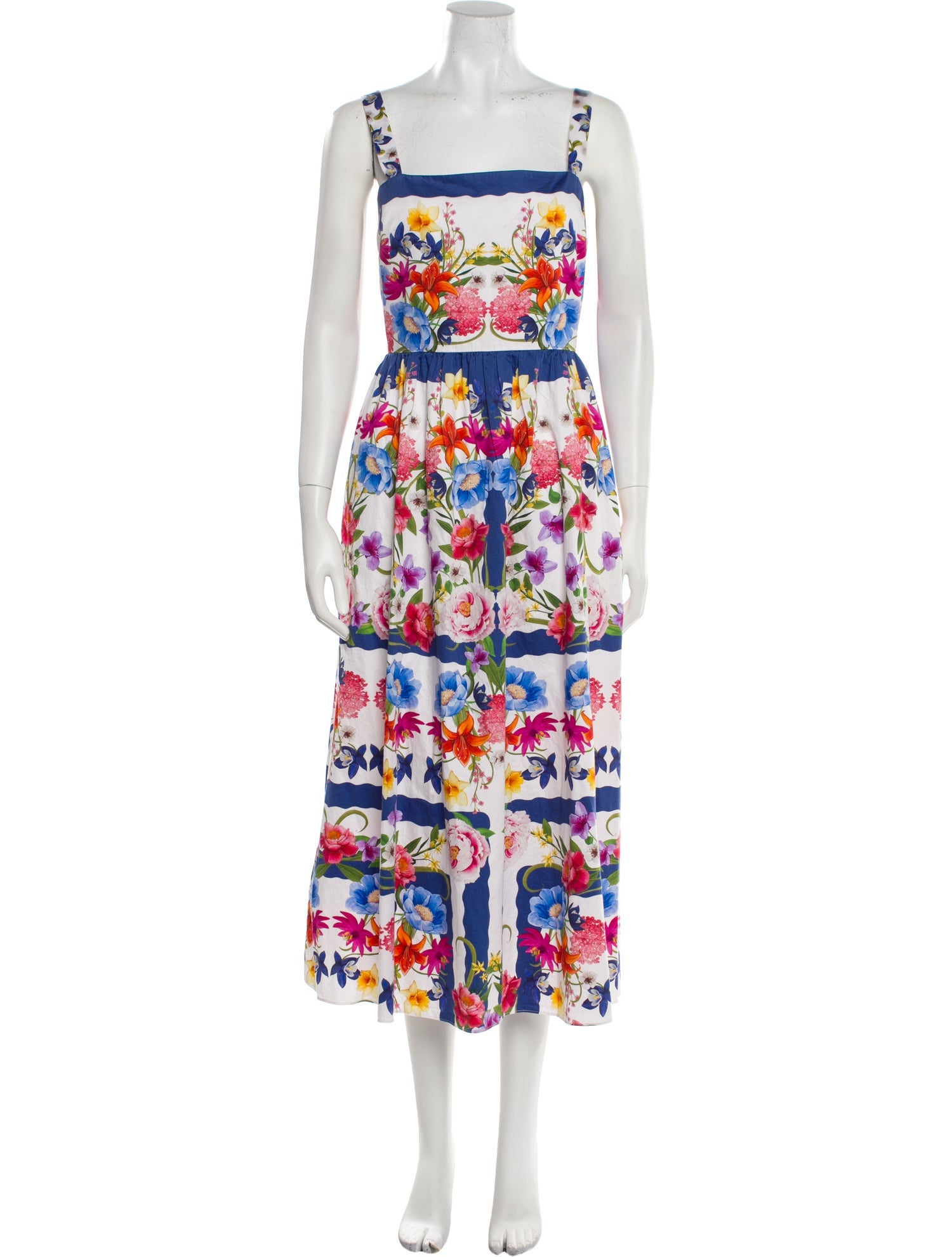 Borgo De Nor Floral Print Long Dress