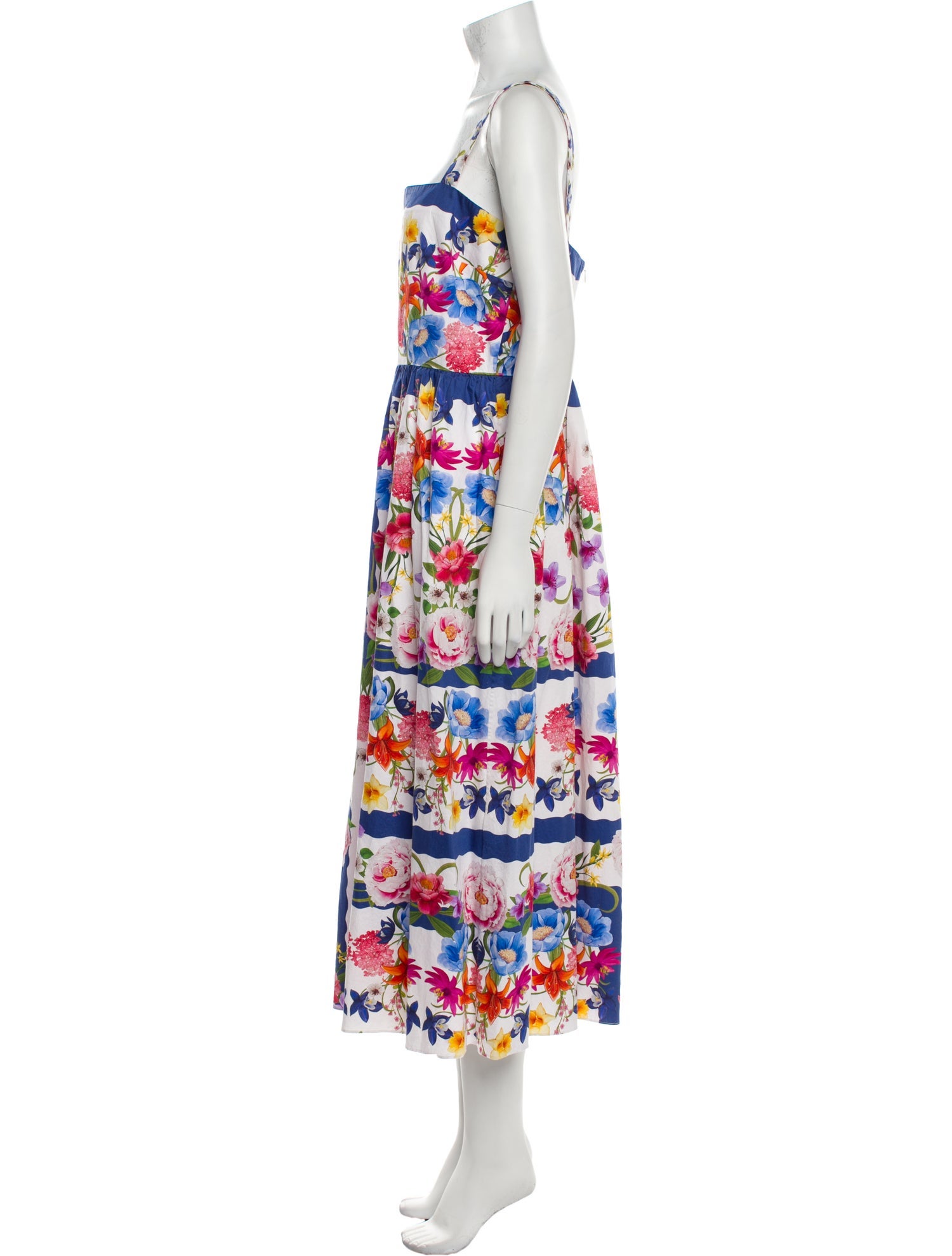 Borgo De Nor Floral Print Long Dress