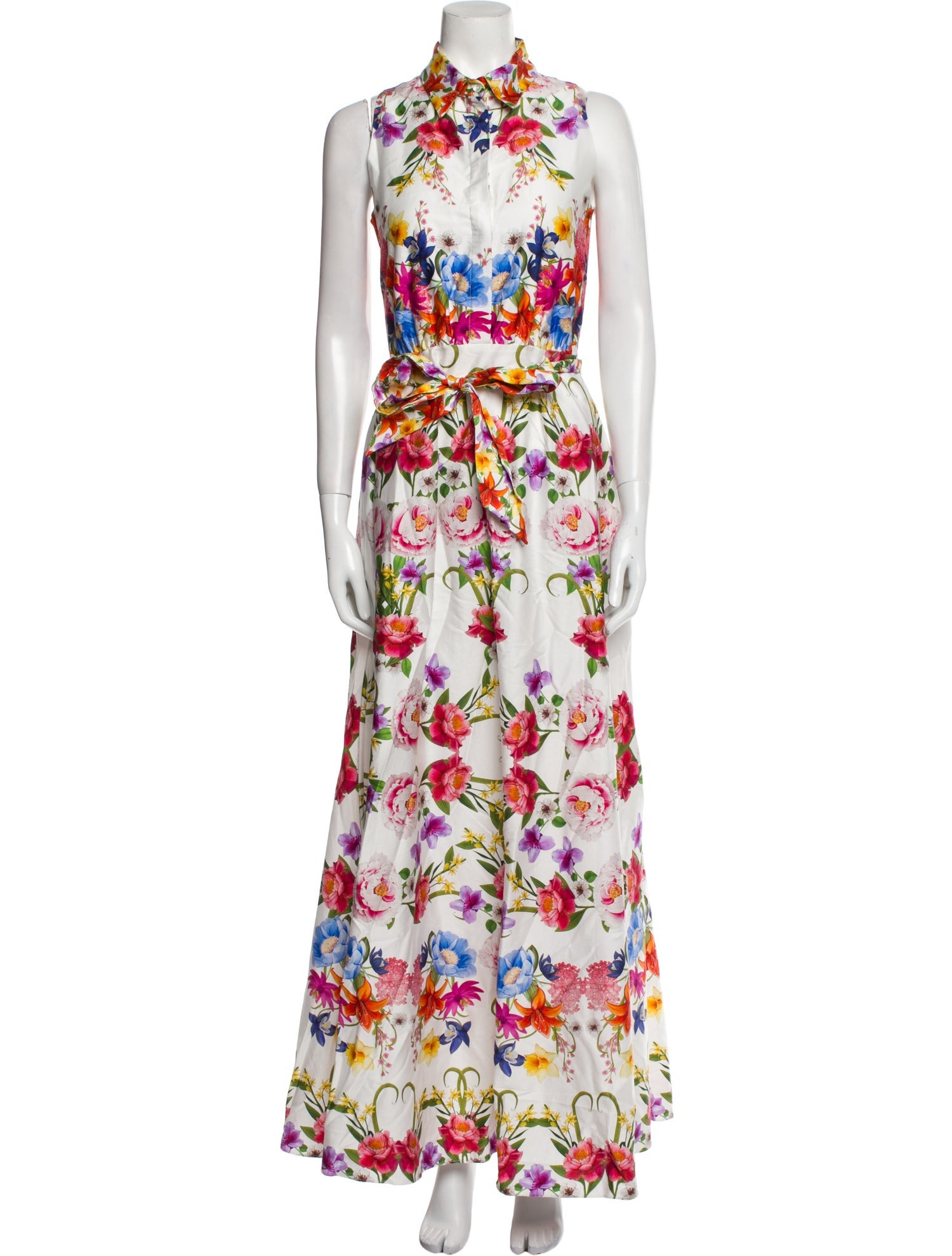 Borgo De Nor Floral Print Long Dress w/ Tags